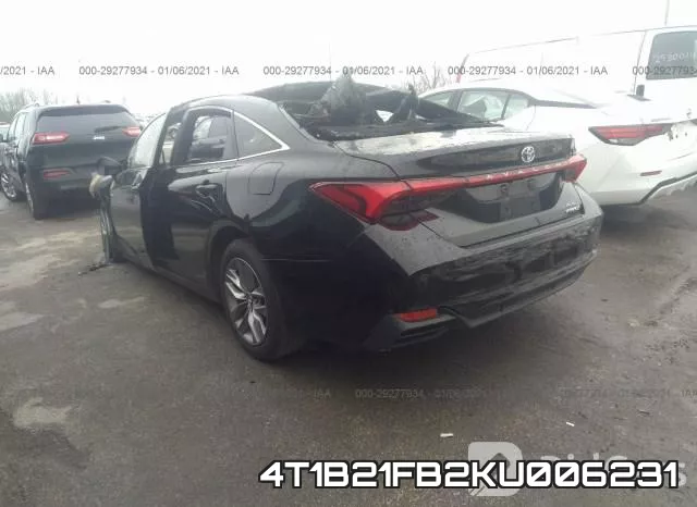 4T1B21FB2KU006231 фото 4