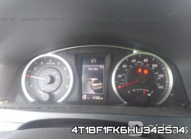 4T1BF1FK6HU342574 фото 7