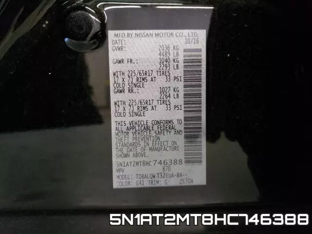 5N1AT2MT8HC746388 фото 2