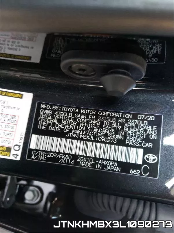 JTNKHMBX3L1090273 фото 2