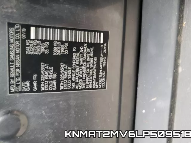 KNMAT2MV6LP509518 фото 2