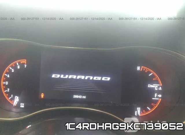 1C4RDHAG9KC739052 фото 8