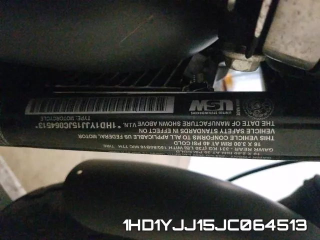 1HD1YJJ15JC064513 фото 2