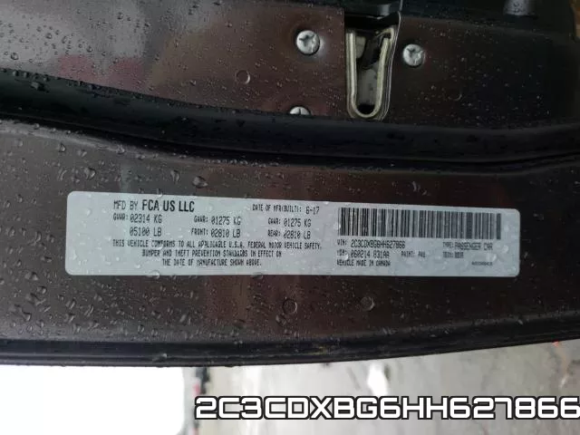 2C3CDXBG6HH627866 фото 2