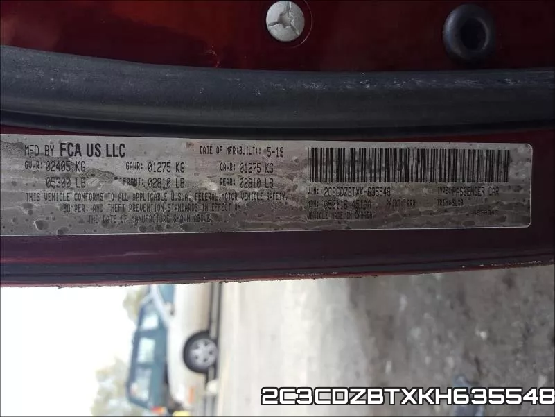 2C3CDZBTXKH635548 фото 2