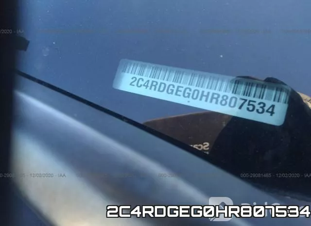 2C4RDGEG0HR807534 фото 10