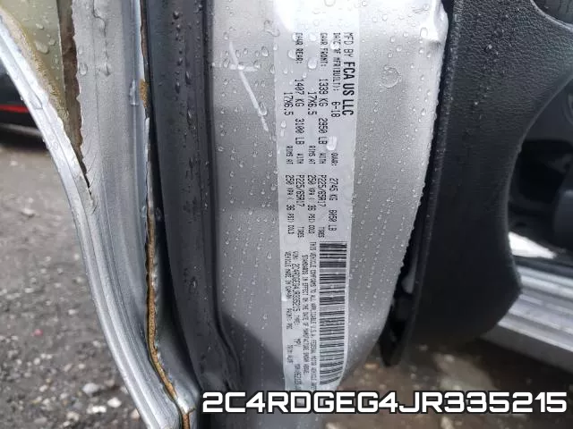2C4RDGEG4JR335215 фото 2