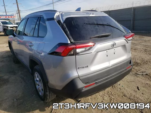 2T3H1RFV3KW008194 фото 3