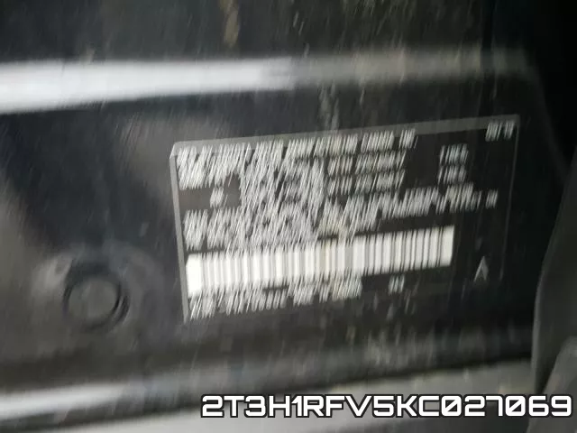 2T3H1RFV5KC027069 фото 2