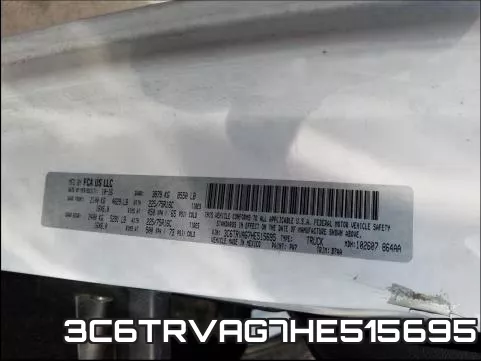 3C6TRVAG7HE515695 фото 2
