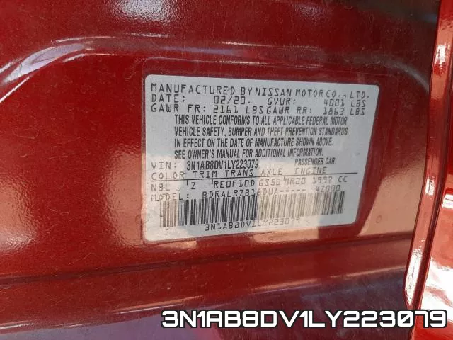 3N1AB8DV1LY223079 фото 2