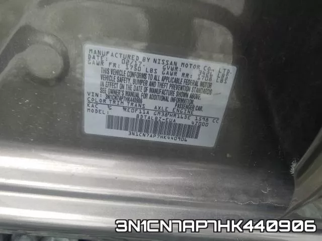 3N1CN7AP7HK440906 фото 2