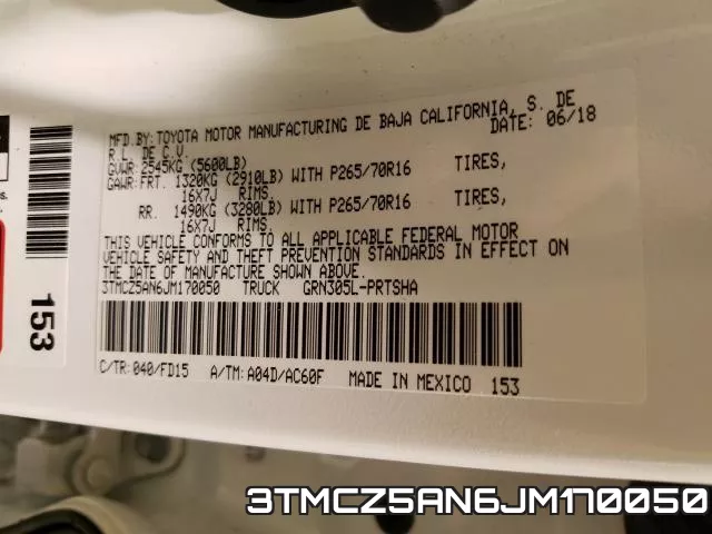 3TMCZ5AN6JM170050 фото 2