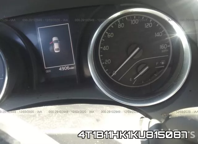 4T1B11HK1KU815087 фото 7