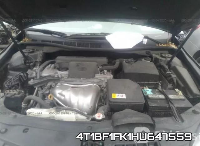 4T1BF1FK1HU647559 фото 2