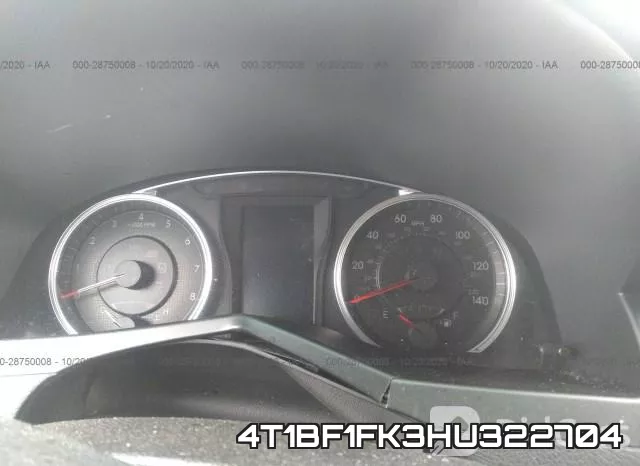 4T1BF1FK3HU322704 фото 8