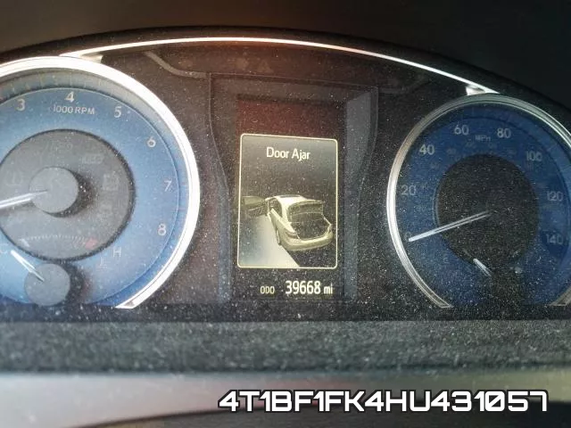 4T1BF1FK4HU431057 фото 8