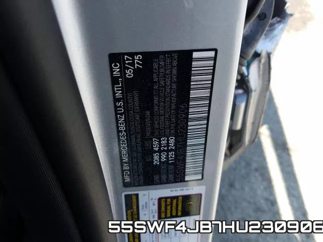 55SWF4JB7HU230906 фото 2