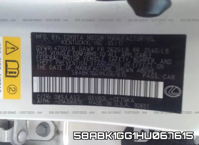58ABK1GG1HU067615 фото 9