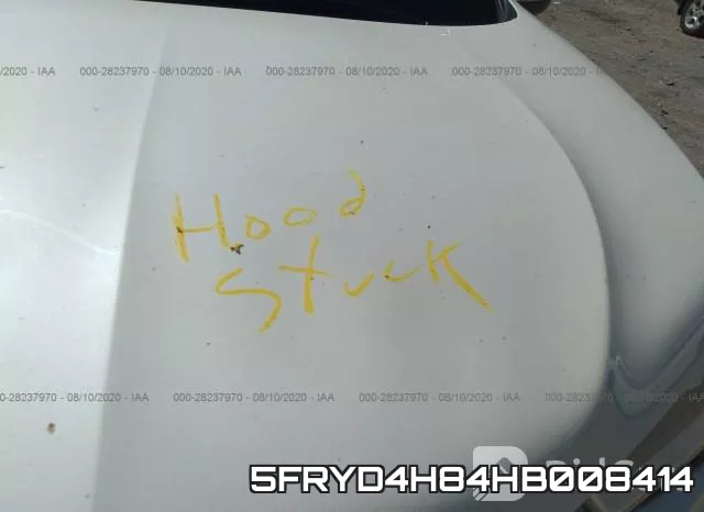 5FRYD4H84HB008414 фото 2