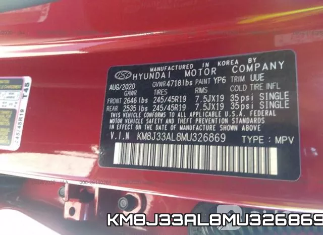 KM8J33AL8MU326869 фото 8