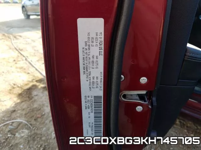 2C3CDXBG3KH745705 фото 2