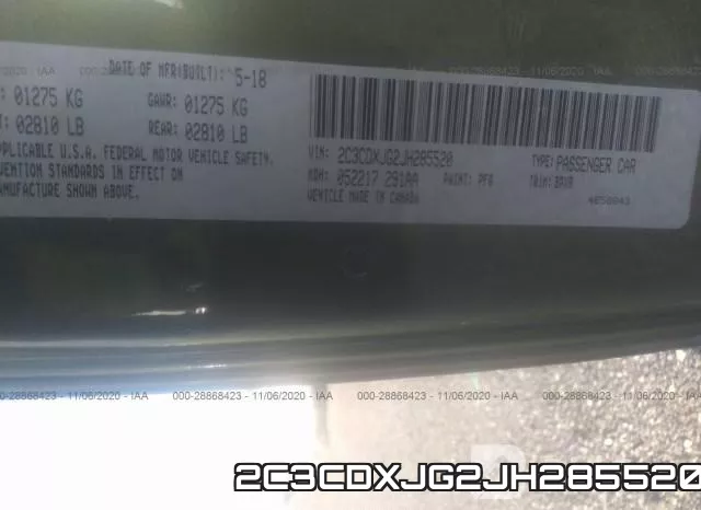 2C3CDXJG2JH285520 фото 9