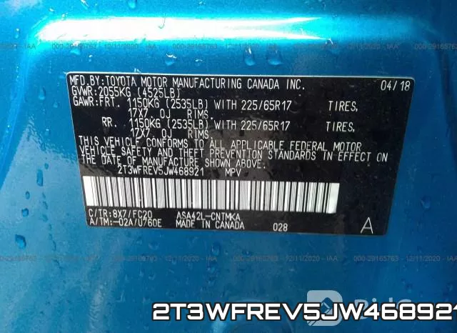 2T3WFREV5JW468921 фото 10