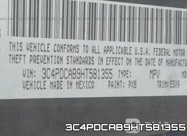 3C4PDCAB9HT581355 фото 10