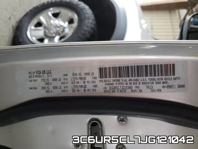3C6UR5CL7JG121042 фото 2