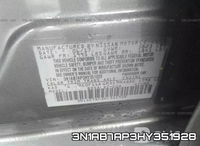 3N1AB7AP3HY351928 фото 10