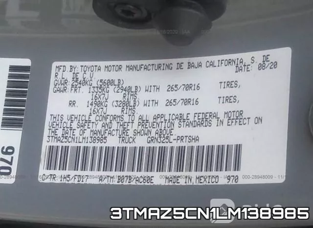 3TMAZ5CN1LM138985 фото 10