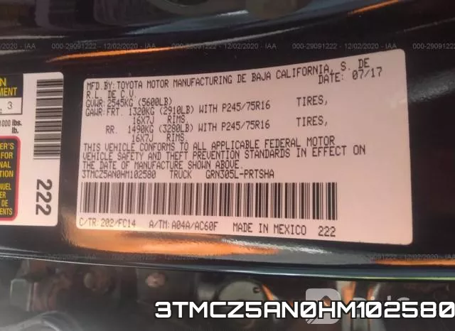 3TMCZ5AN0HM102580 фото 10