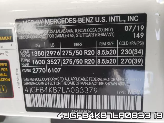 4JGFB4KB7LA083379 фото 2