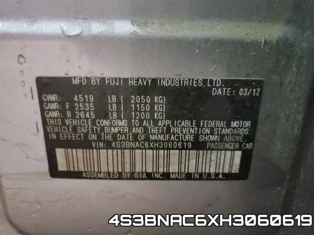 4S3BNAC6XH3060619 фото 2