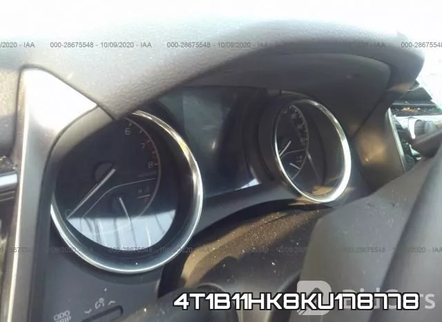 4T1B11HK8KU178778 фото 8