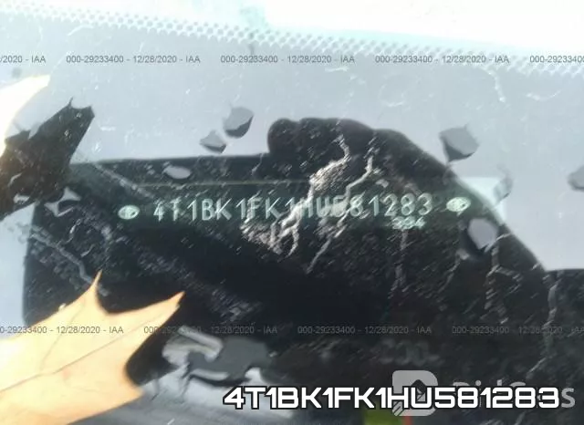 4T1BK1FK1HU581283 фото 9