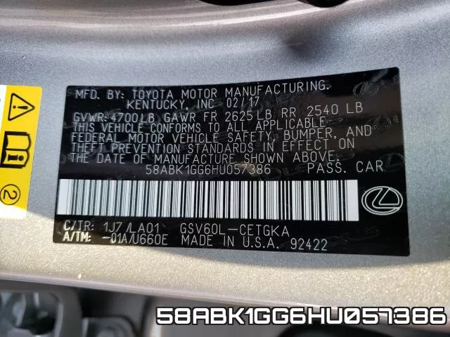58ABK1GG6HU057386 фото 2