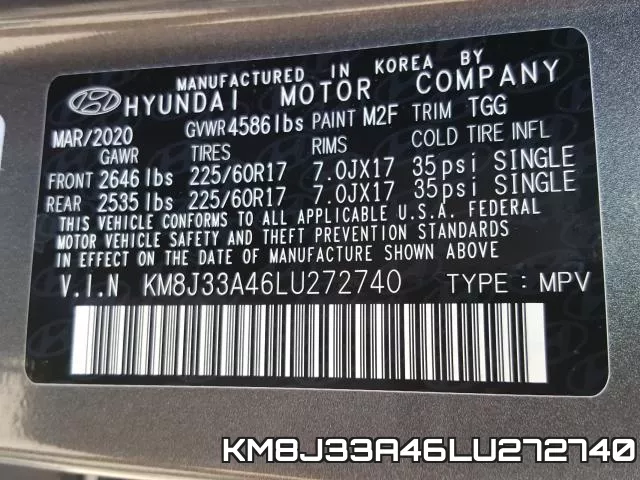 KM8J33A46LU272740 фото 2