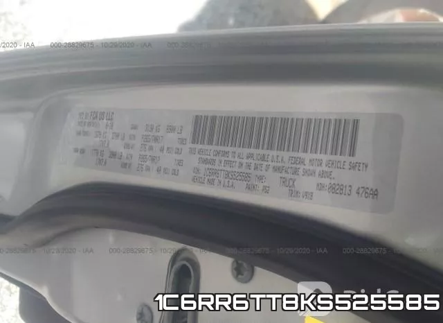 1C6RR6TT8KS525585 фото 10
