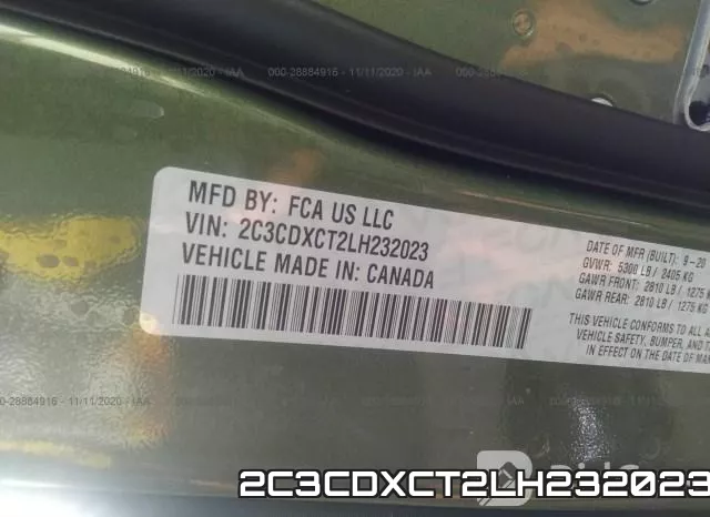 2C3CDXCT2LH232023 фото 10