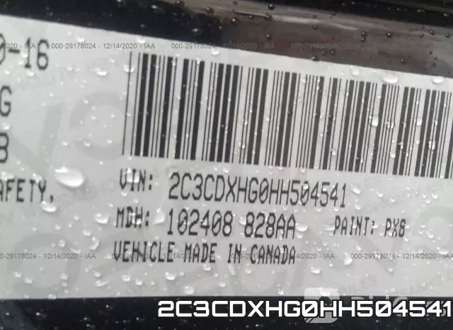 2C3CDXHG0HH504541 фото 10
