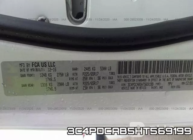 3C4PDCAB5HT569199 фото 8