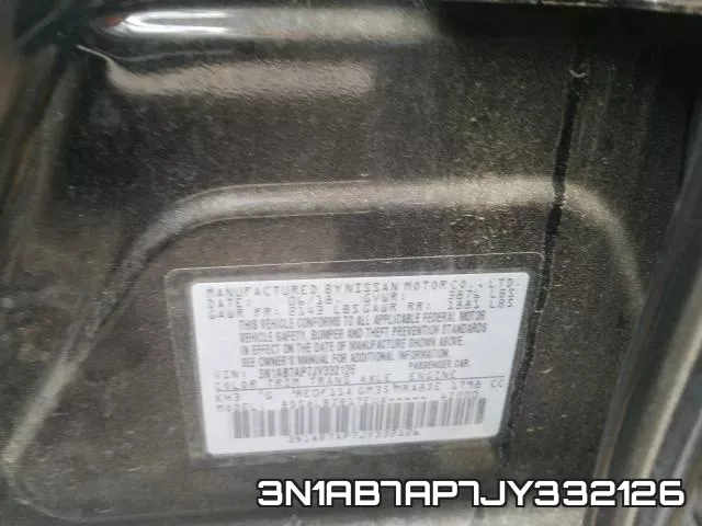 3N1AB7AP7JY332126 фото 2