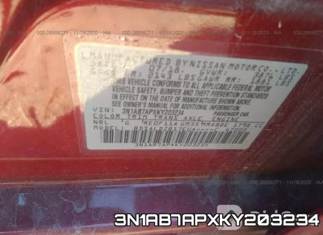 3N1AB7APXKY203234 фото 10