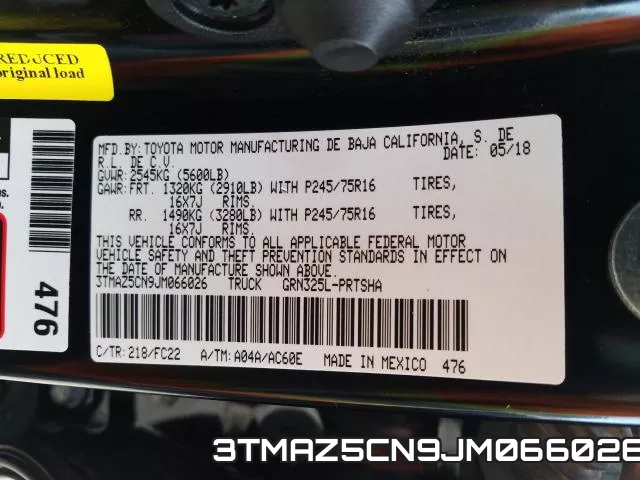 3TMAZ5CN9JM066026 фото 2