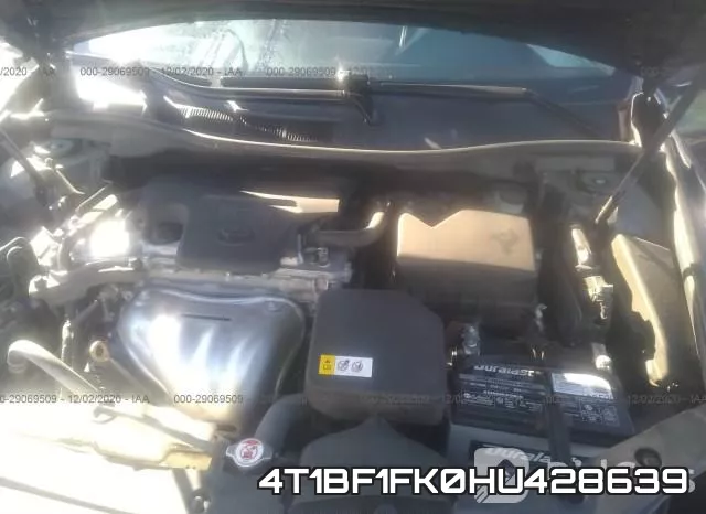 4T1BF1FK0HU428639 фото 2
