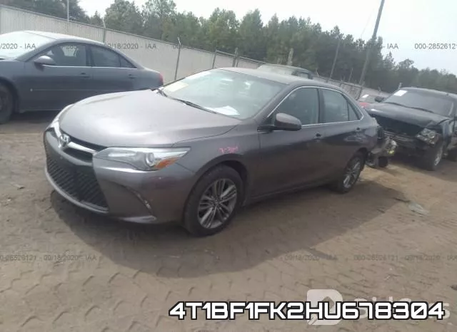 4T1BF1FK2HU678304 фото 2