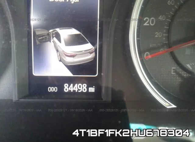 4T1BF1FK2HU678304 фото 7