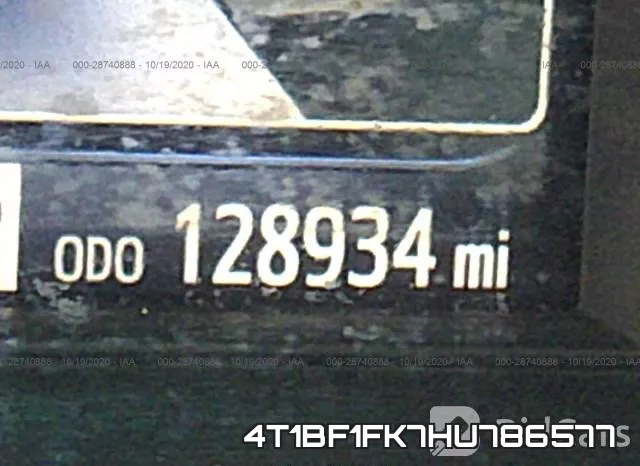 4T1BF1FK7HU786577 фото 7